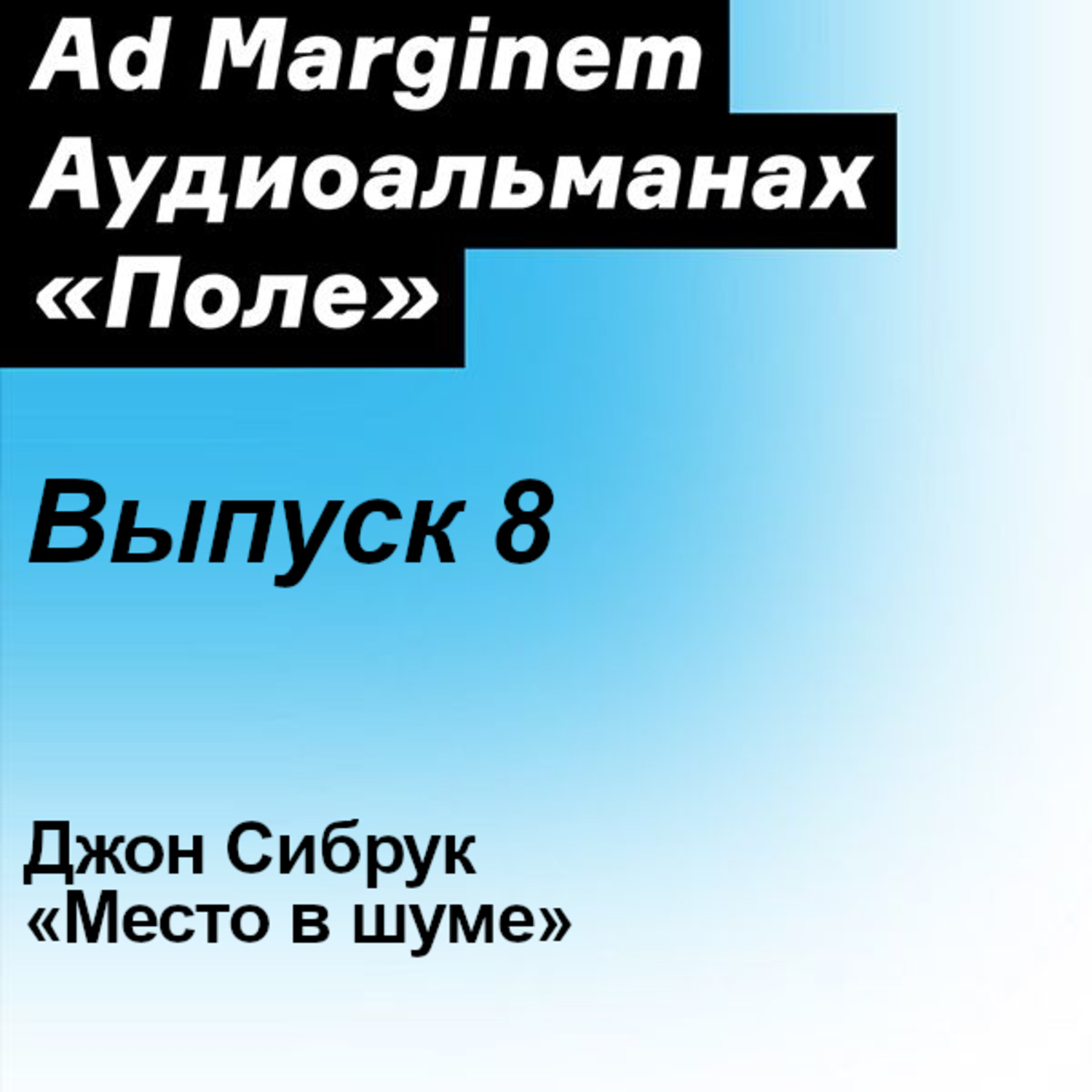 Обложка книги «Место в шуме»