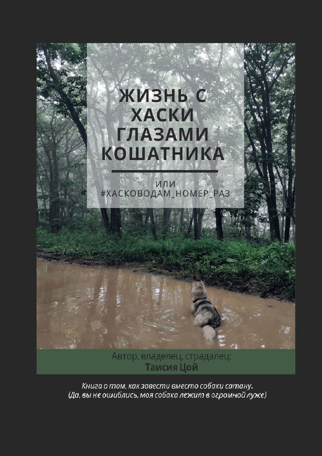 Обложка книги «Жизнь с хаски глазами кошатника, Или #Хасководам_номер_раз»
