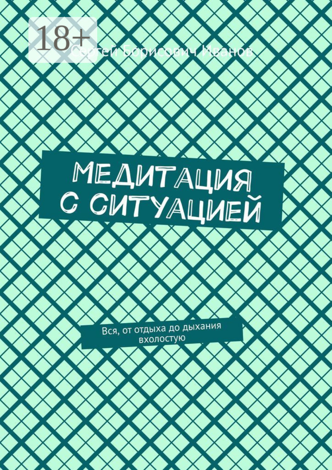 Обложка книги «Медитация с ситуацией. Вся, от отдыха до дыхания вхолостую»