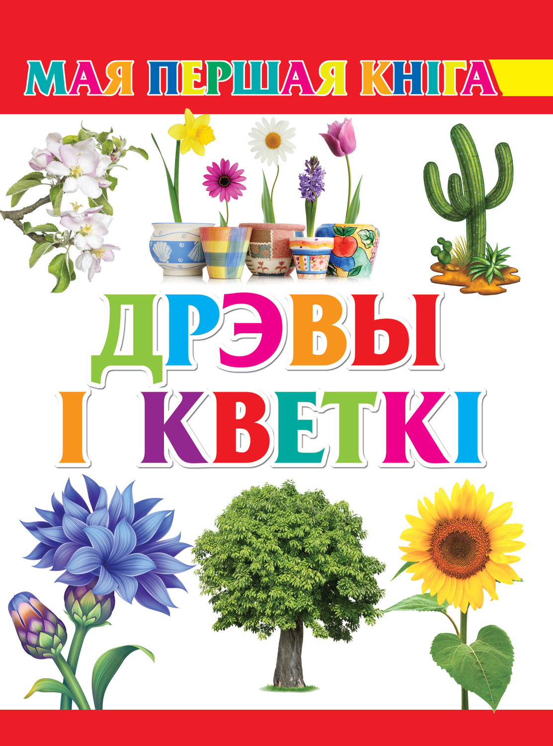 Обложка книги «Дрэвы і кветкі»