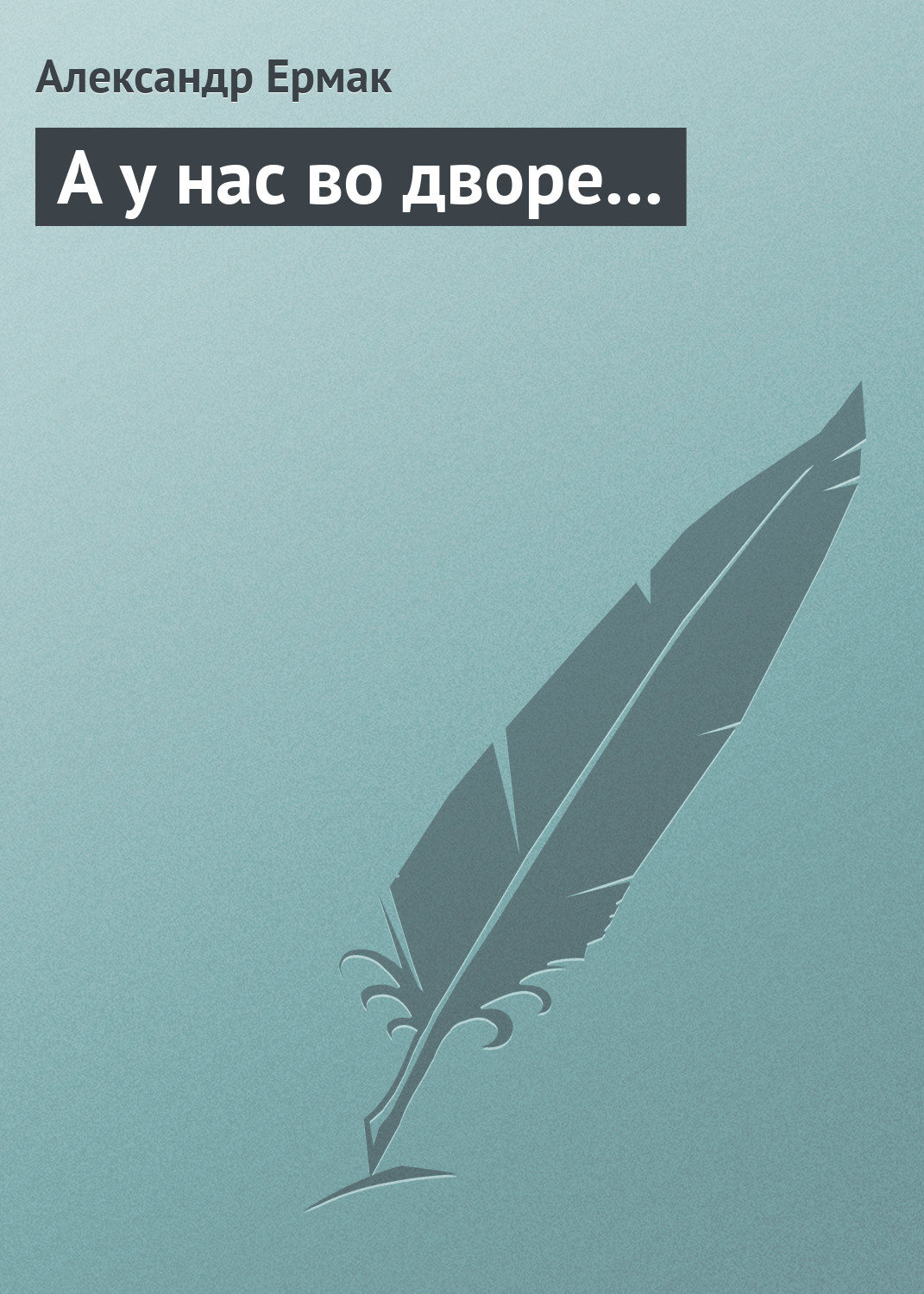 Обложка книги «А у нас во дворе…»