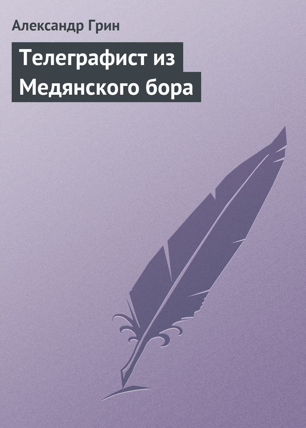 Обложка книги «Телеграфист из Медянского бора»