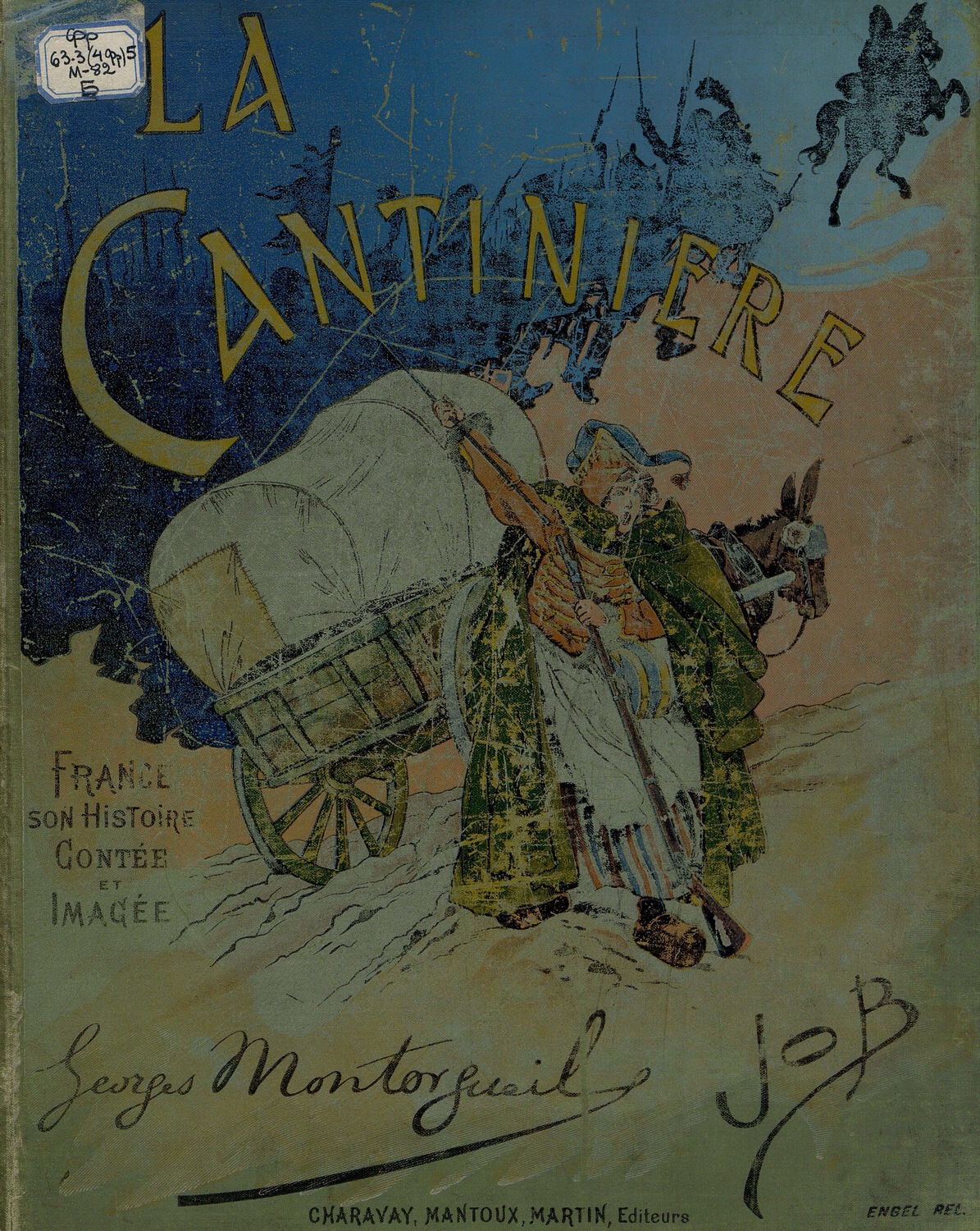 Обложка книги «La Cantinière France, son histoire»