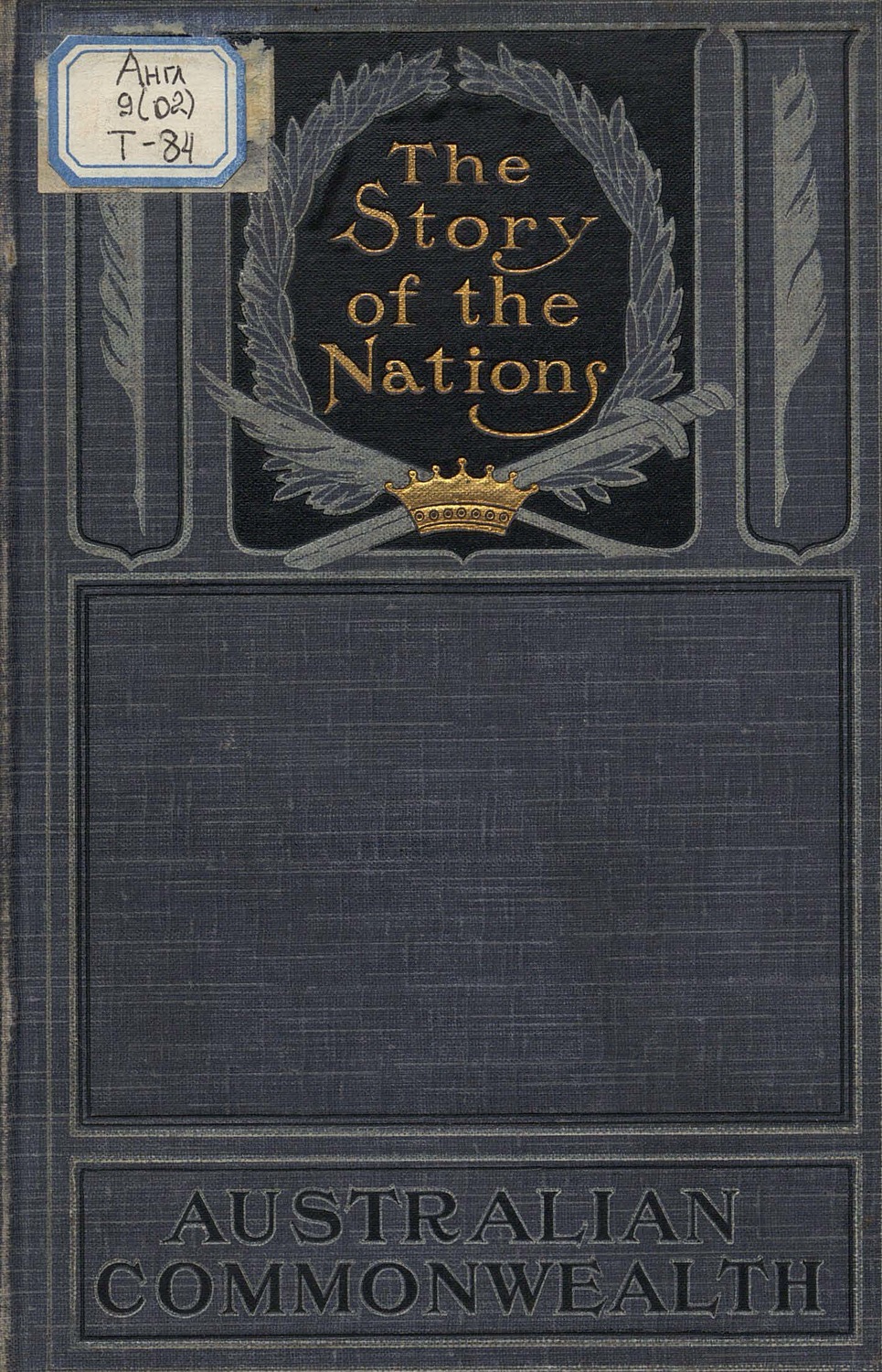 Обложка книги «Australian Commonwealth: Story of The Nations»