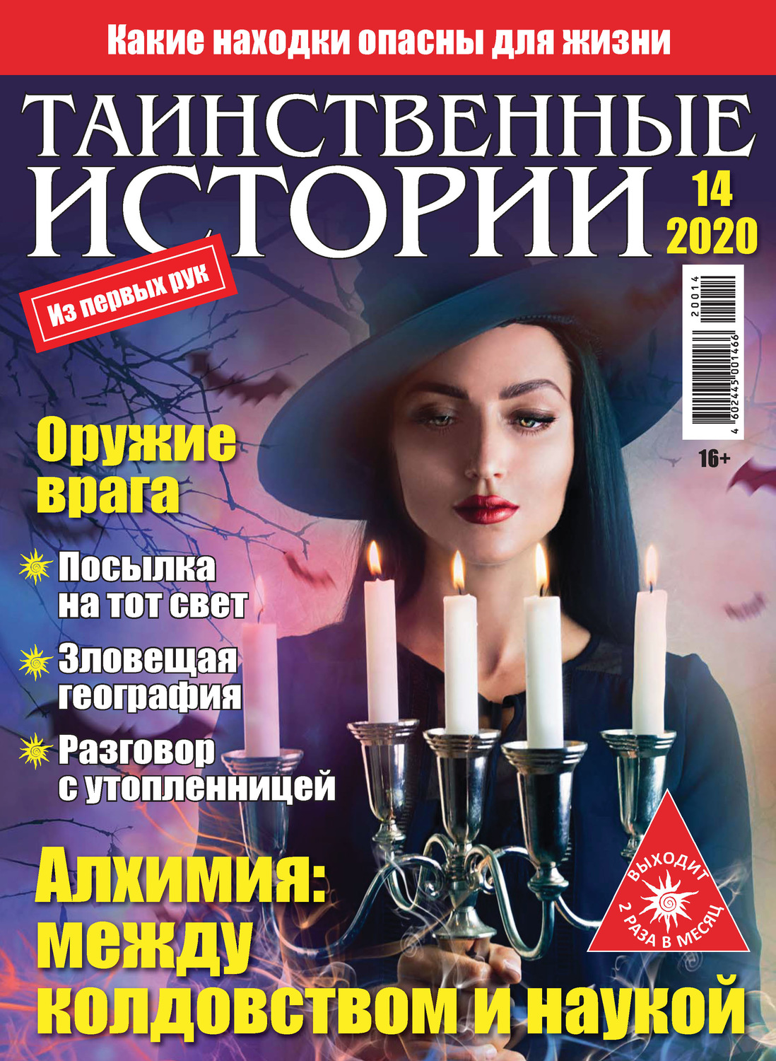 Обложка книги «Таинственные истории №14/2020»