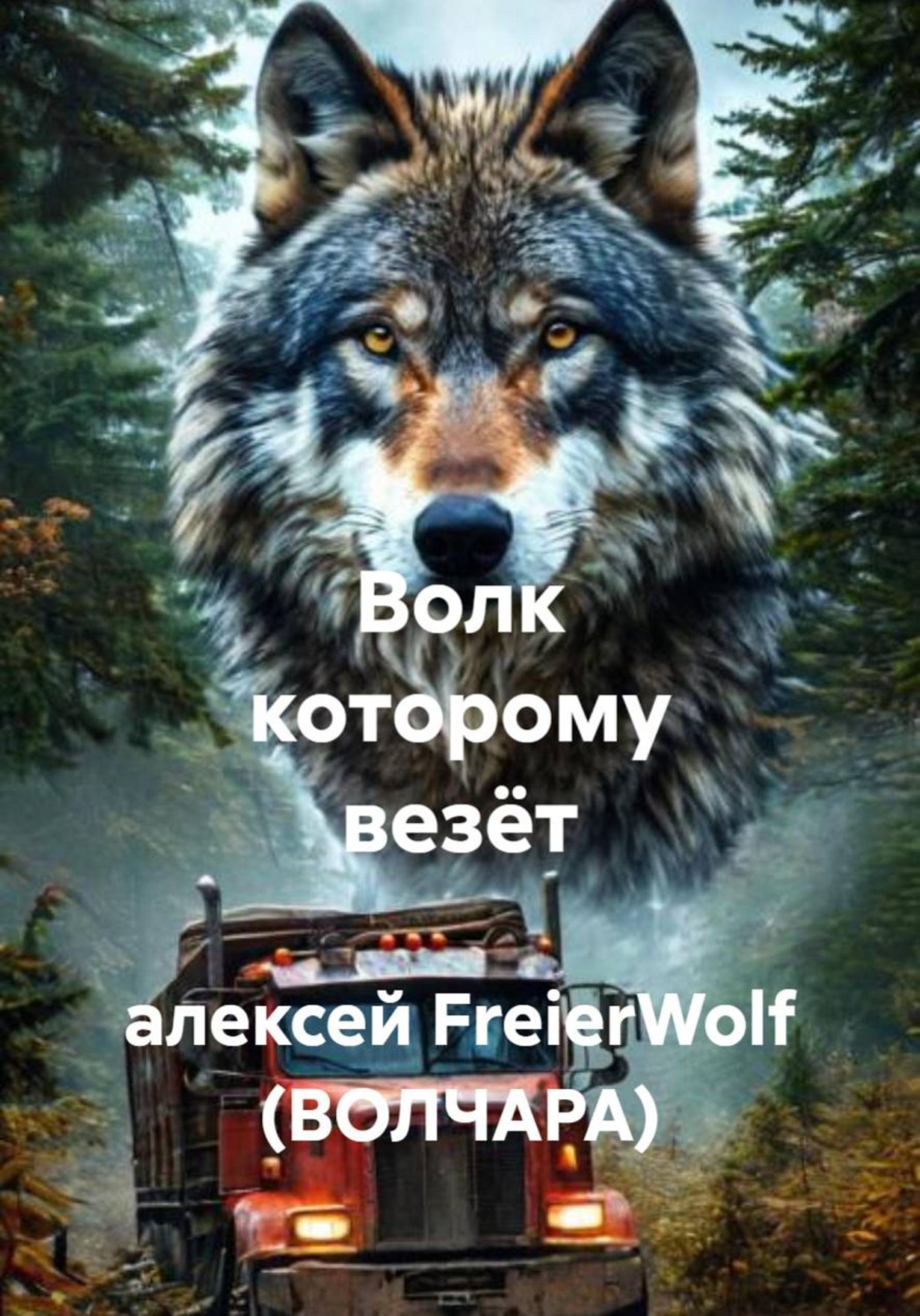 Обложка книги «Волк, которому везёт»