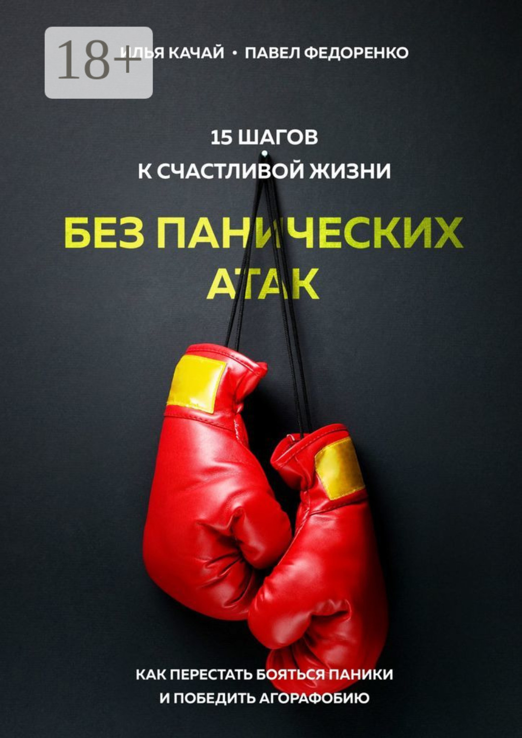 Обложка книги «15 шагов к счастливой жизни без панических атак. Как перестать бояться паники и победить агорафобию»