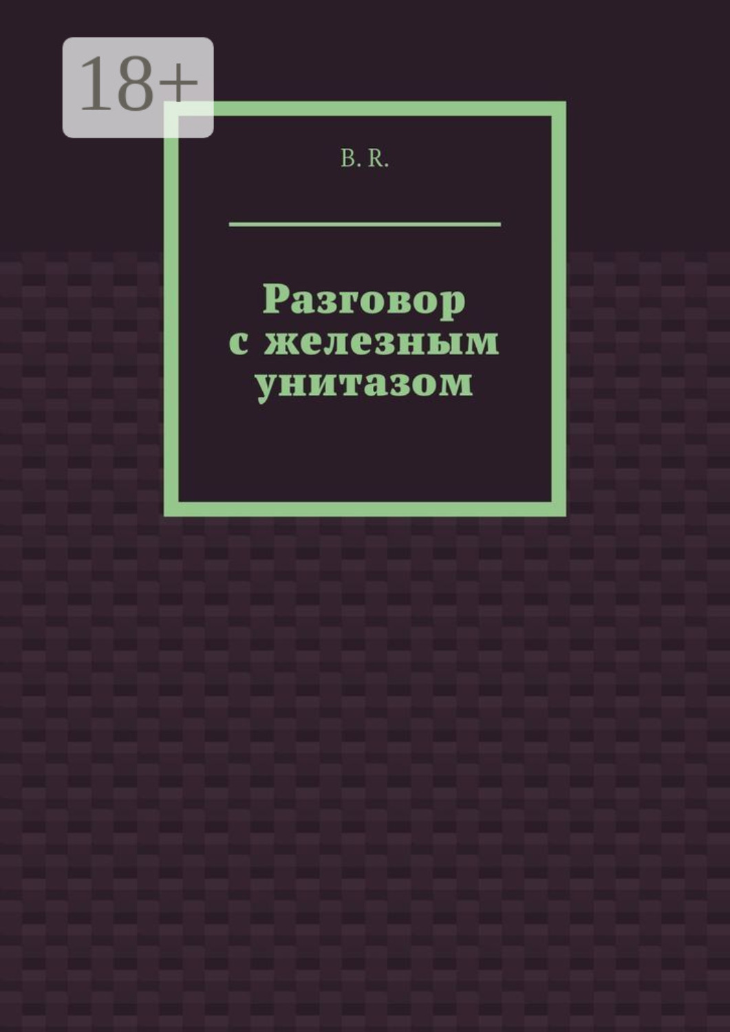 Обложка книги «Разговор с железным унитазом»