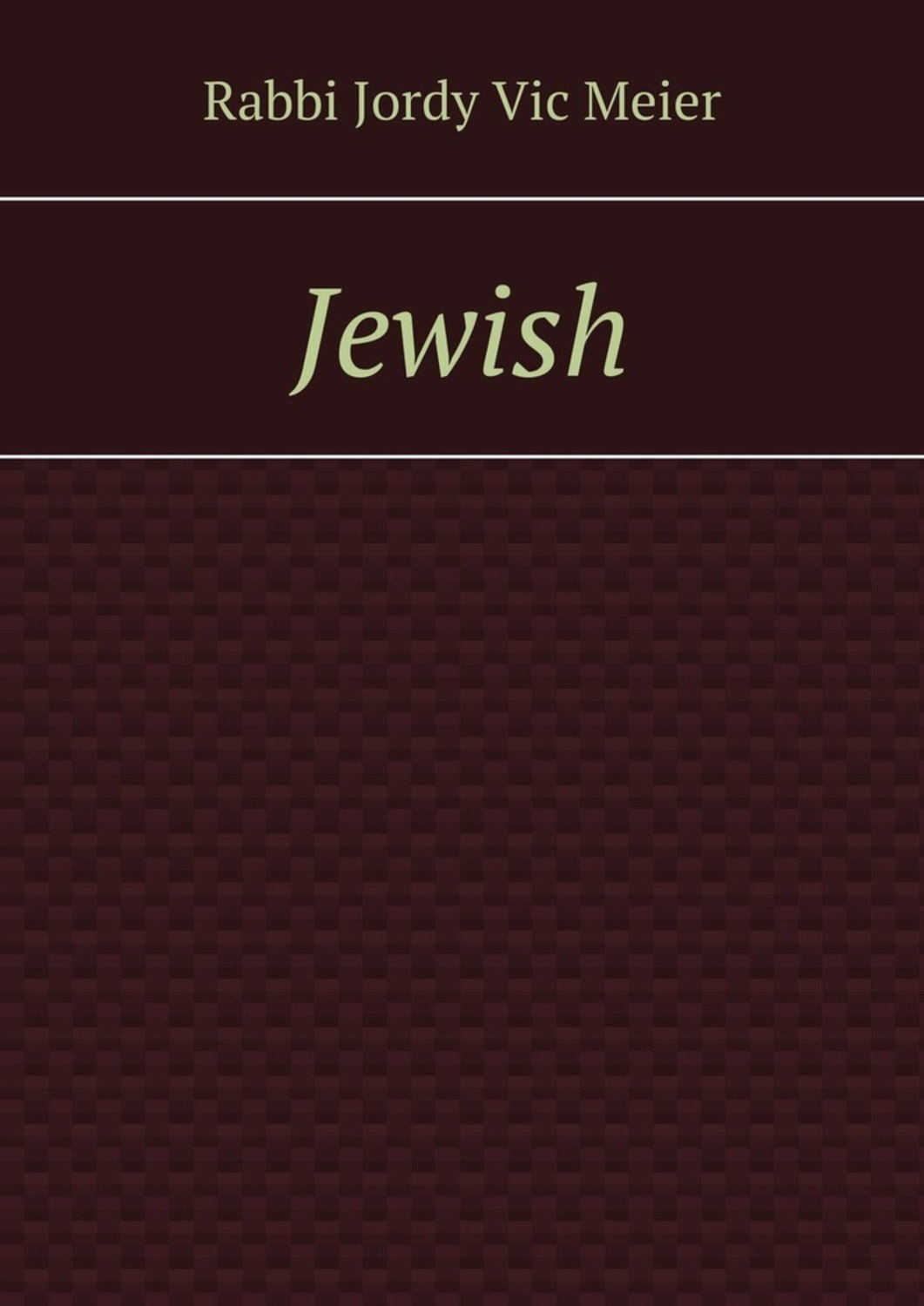 Обложка книги «Jewish»