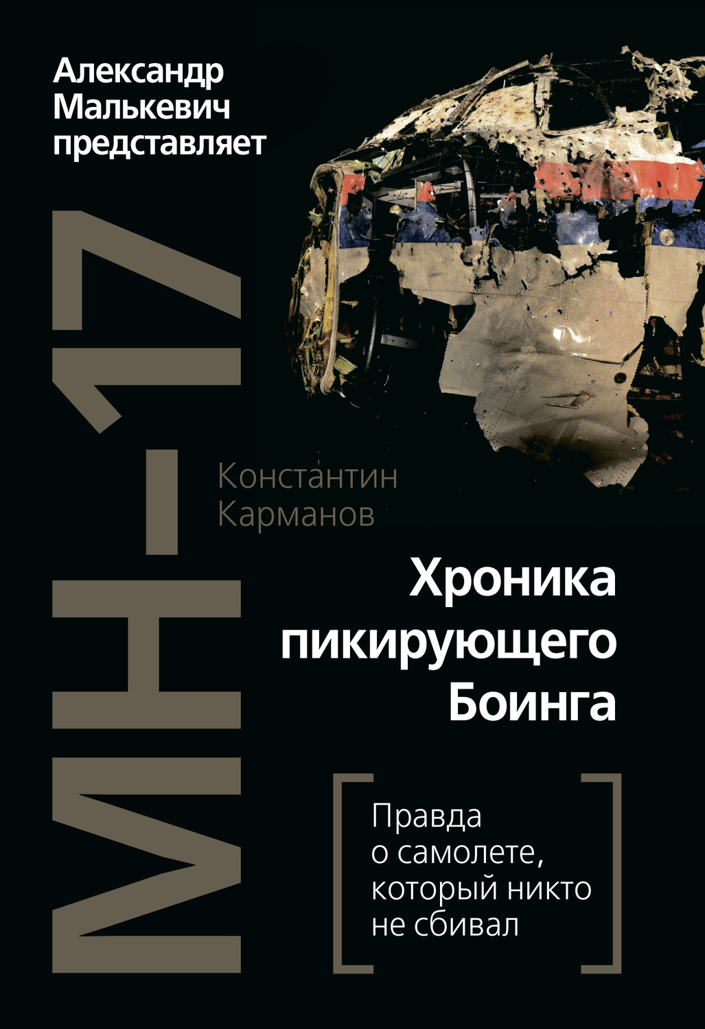 Обложка книги «MH-17. Хроника пикирующего Боинга. Правда о самолете, который никто не сбивал»