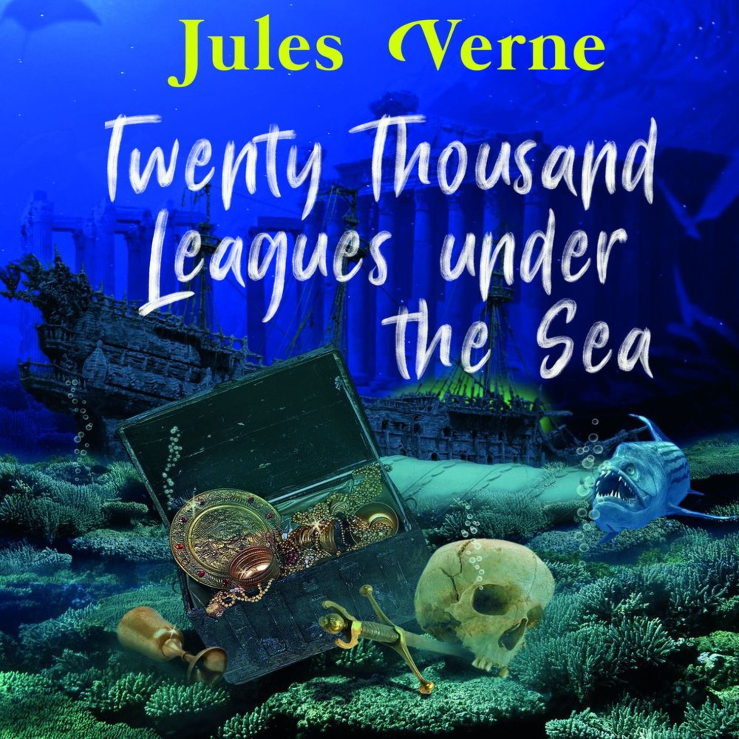 Обложка книги «Twenty Thousand Leagues under the Sea»