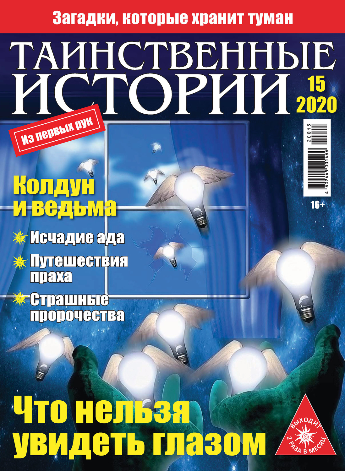 Обложка книги «Таинственные истории №15/2020»