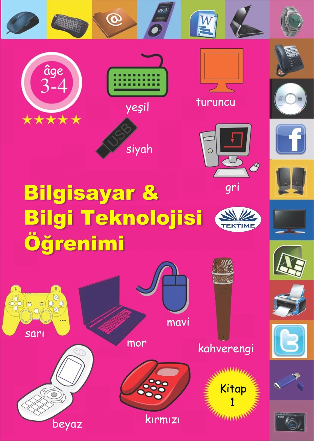 Обложка книги «Bilgisayar & Bilgi Teknolojisi Öğrenimi»