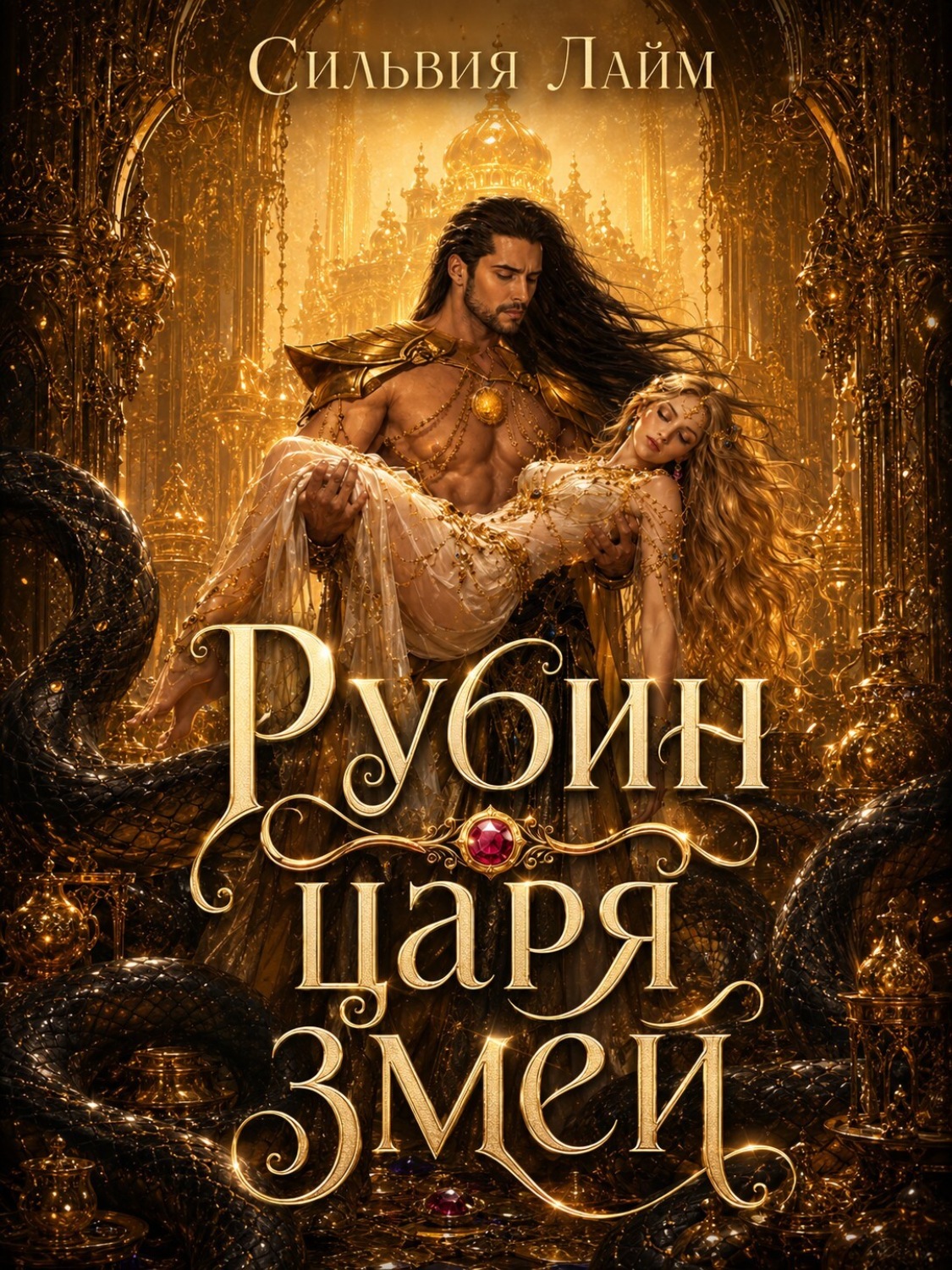 Обложка книги «Рубин царя змей»