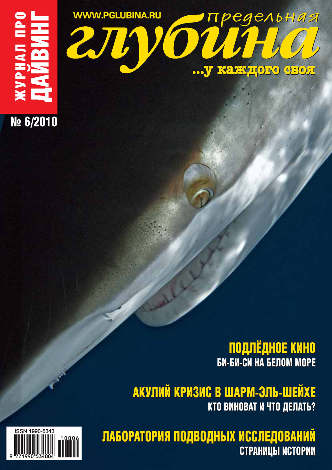 Обложка книги «Предельная Глубина №6/2010»