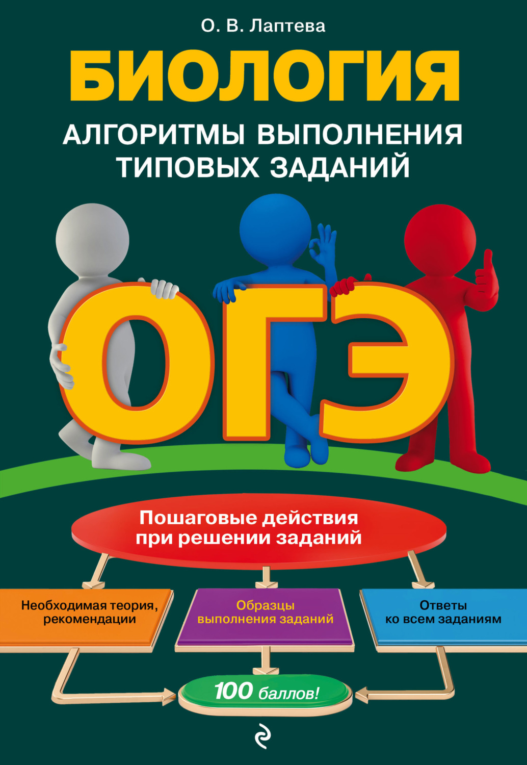 Обложка книги «ОГЭ. Биология. Алгоритмы выполнения типовых заданий»