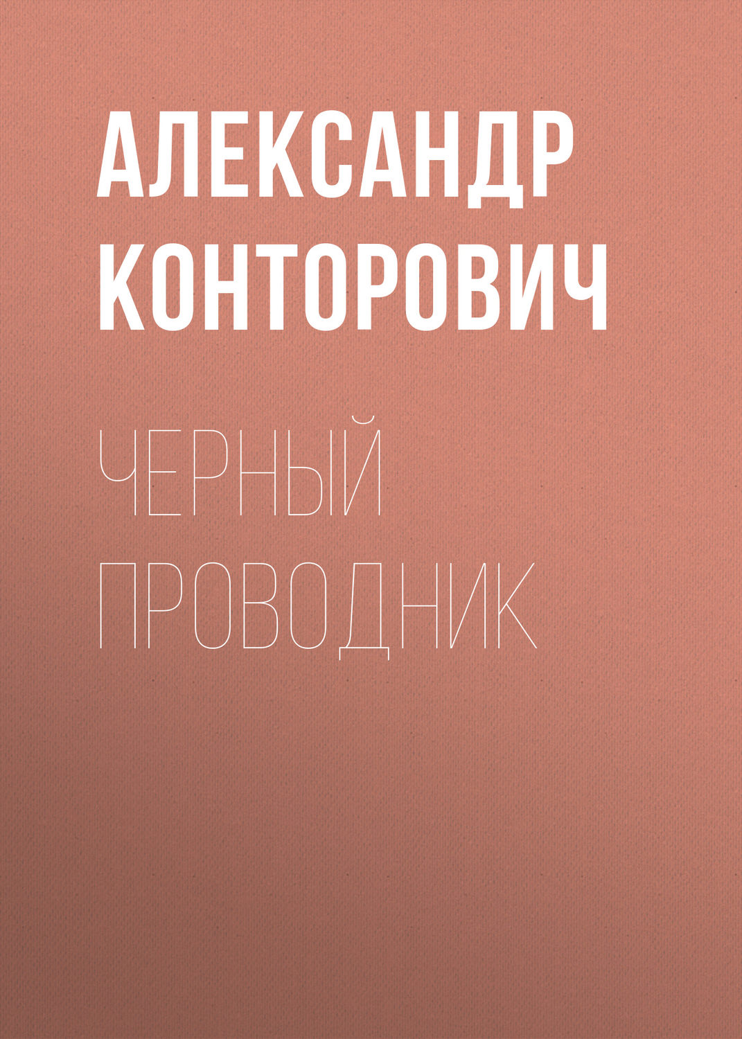 Обложка книги «Черный проводник»