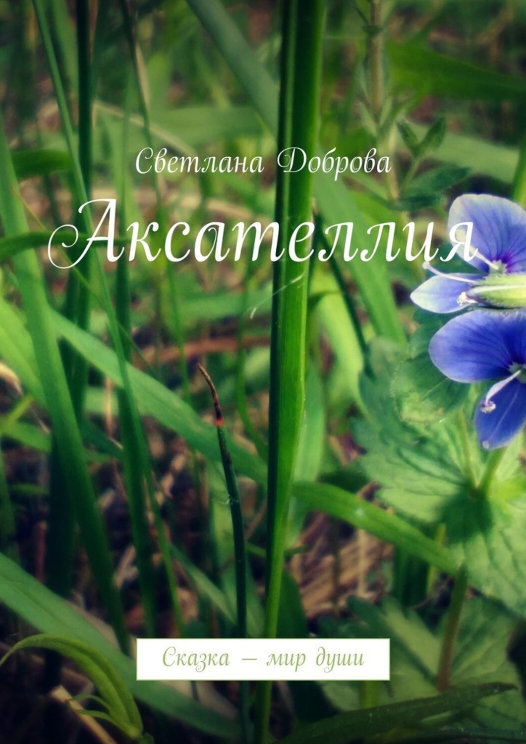 Обложка книги «Аксателлия. Сказка – мир души»