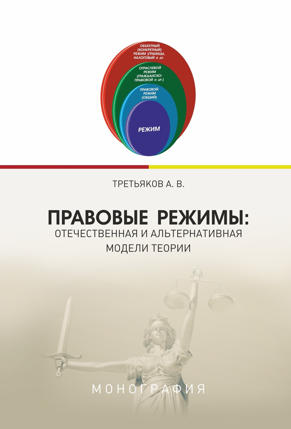 Обложка книги «Правовые режимы: отечественная и альтернативная модели теории»