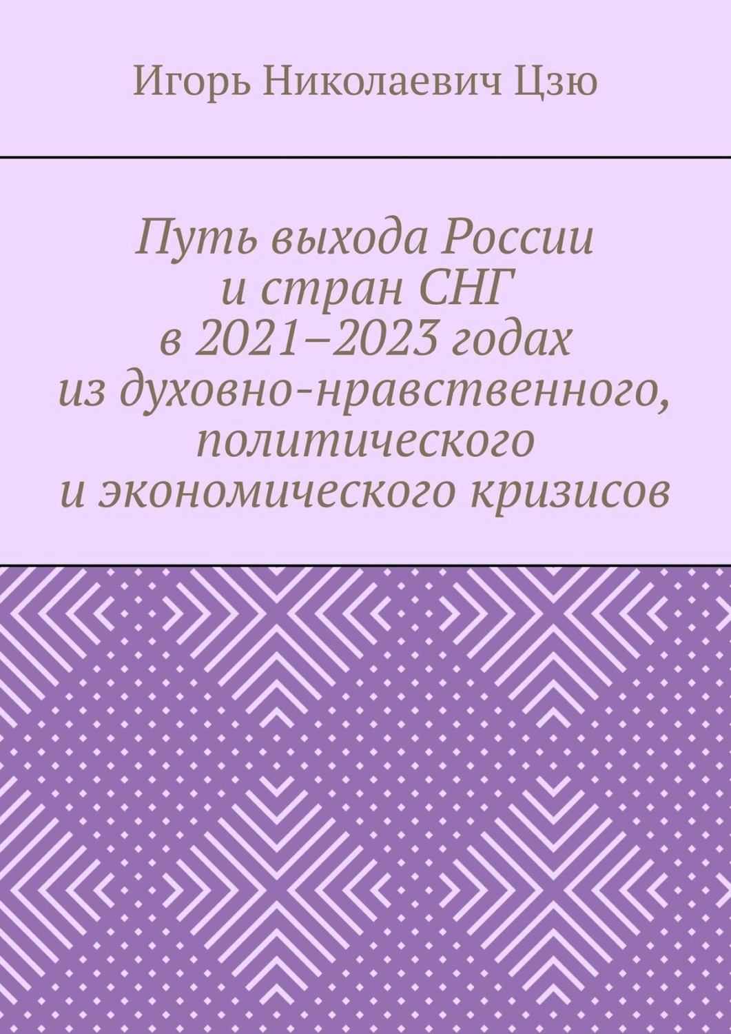 Обложка книги «Путь выхода России и стран СНГ в 2021–2023 годах из духовно-нравственного, политического и экономического кризисов»