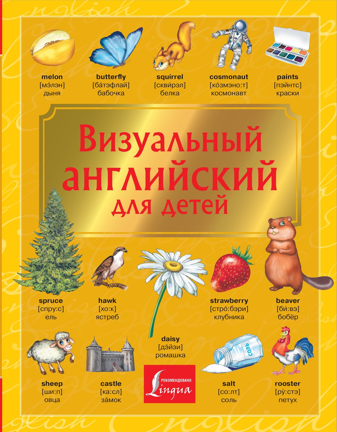 Обложка книги «Визуальный английский для детей»