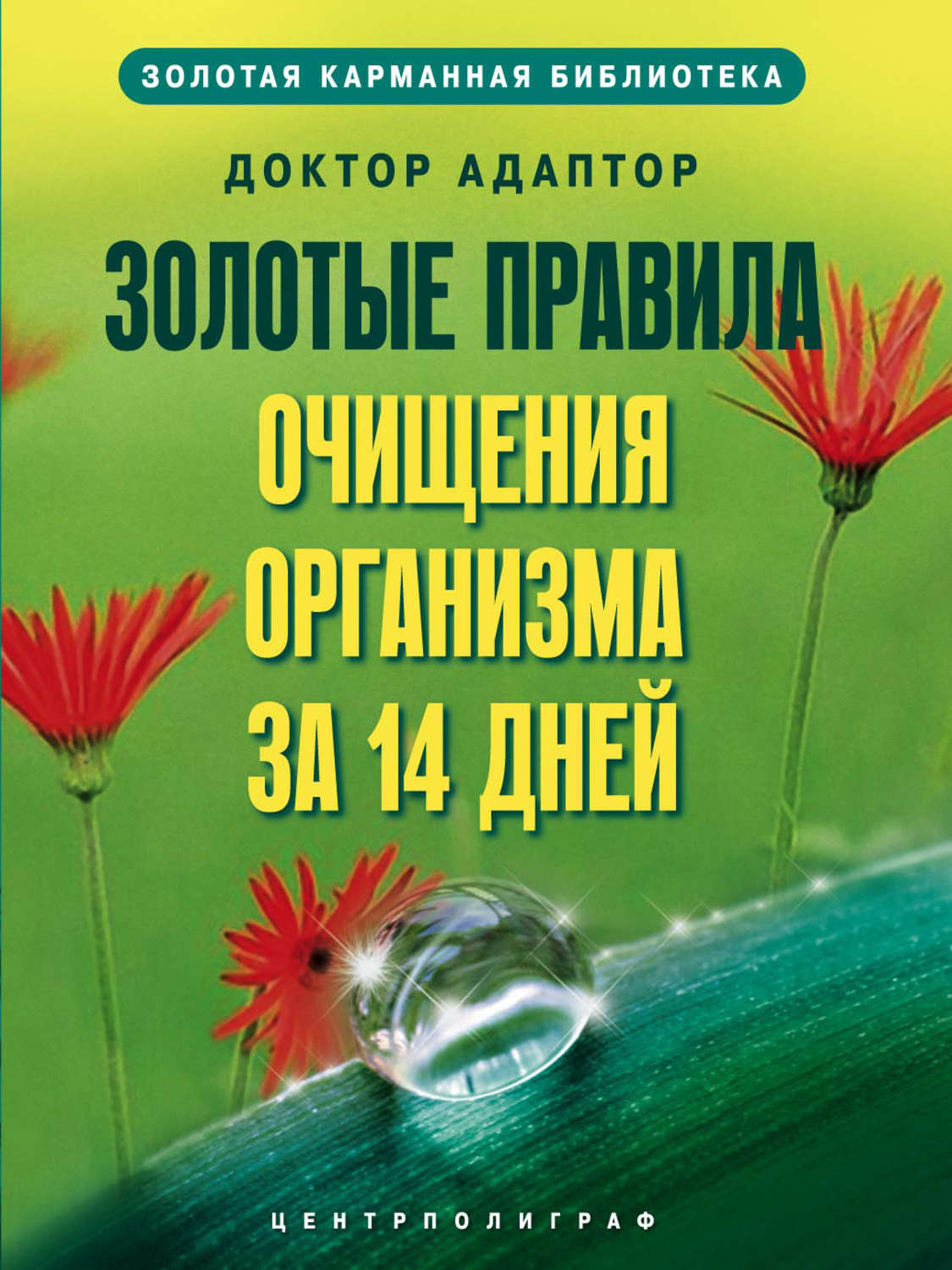 Обложка книги «Золотые правила очищения организма за 14 дней»