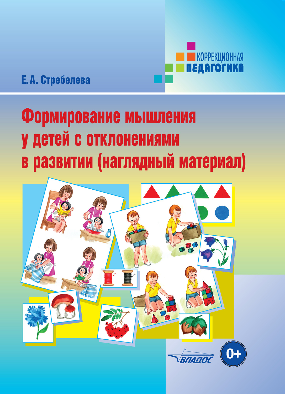 Обложка книги «Формирование мышления у детей с отклонениями в развитии (наглядный материал)»