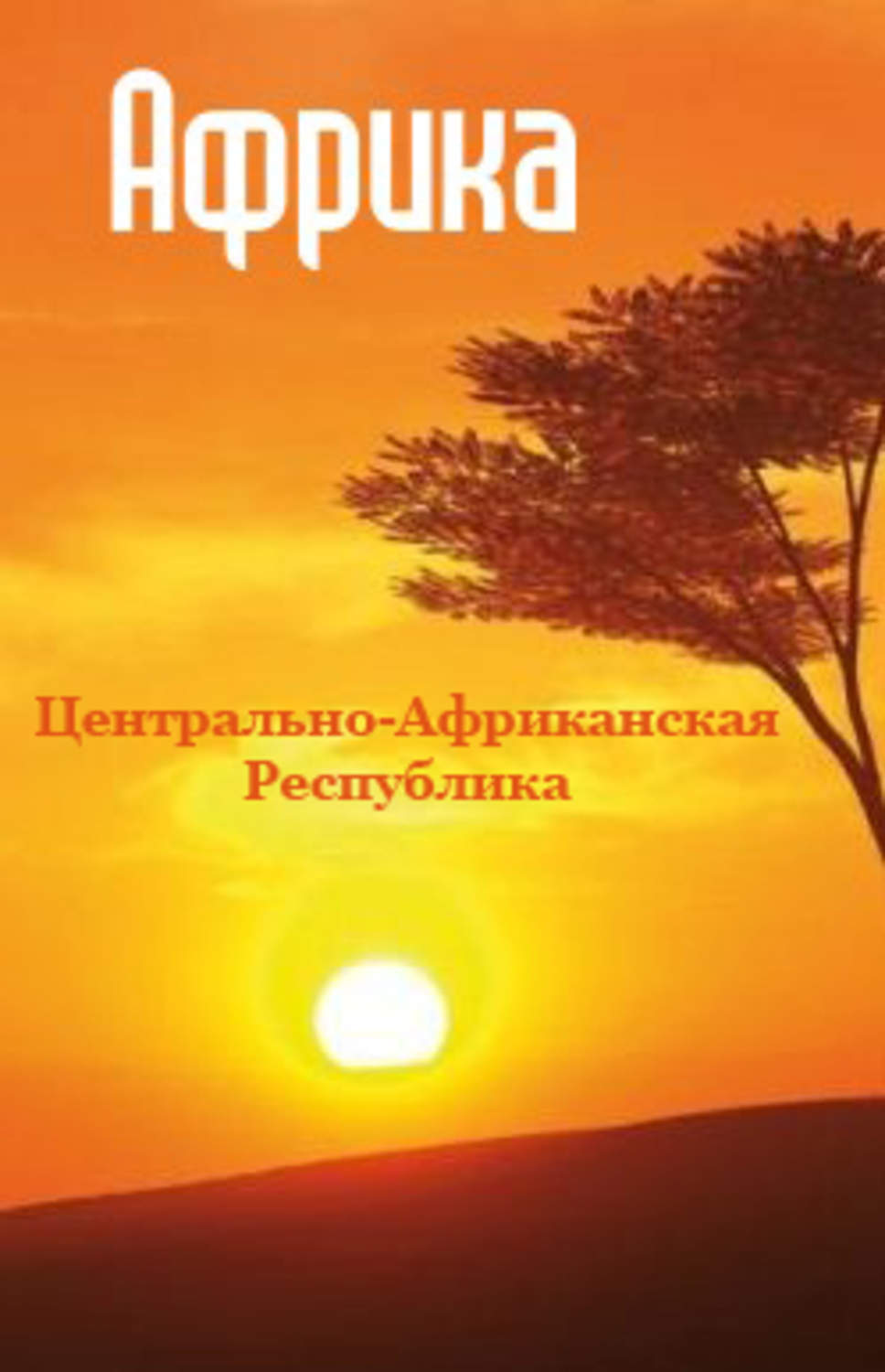 Обложка книги «Центрально-Африканская Республика»