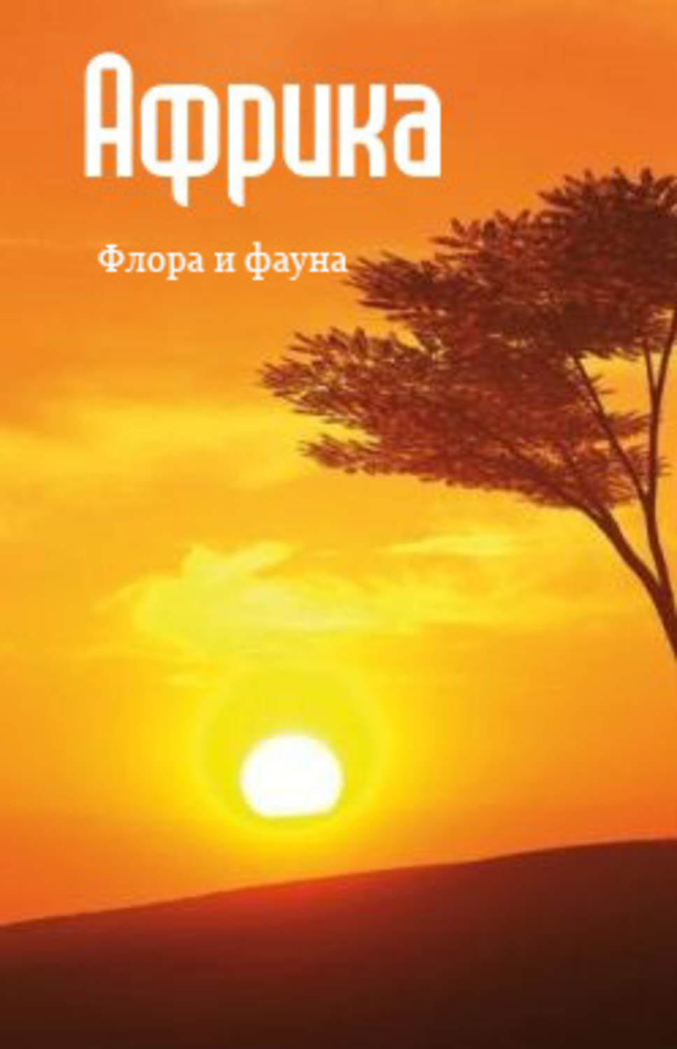 Обложка книги «Африка: флора и фауна»