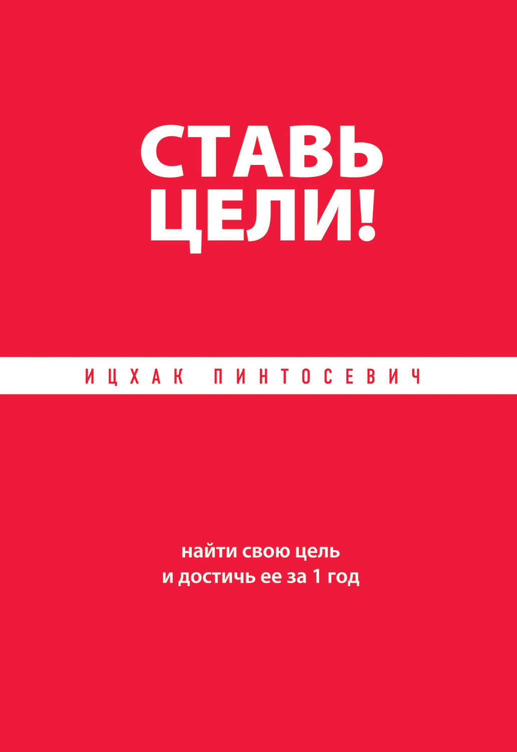 Обложка книги «Ставь цели! Найти свою цель и достичь ее за 1 год»