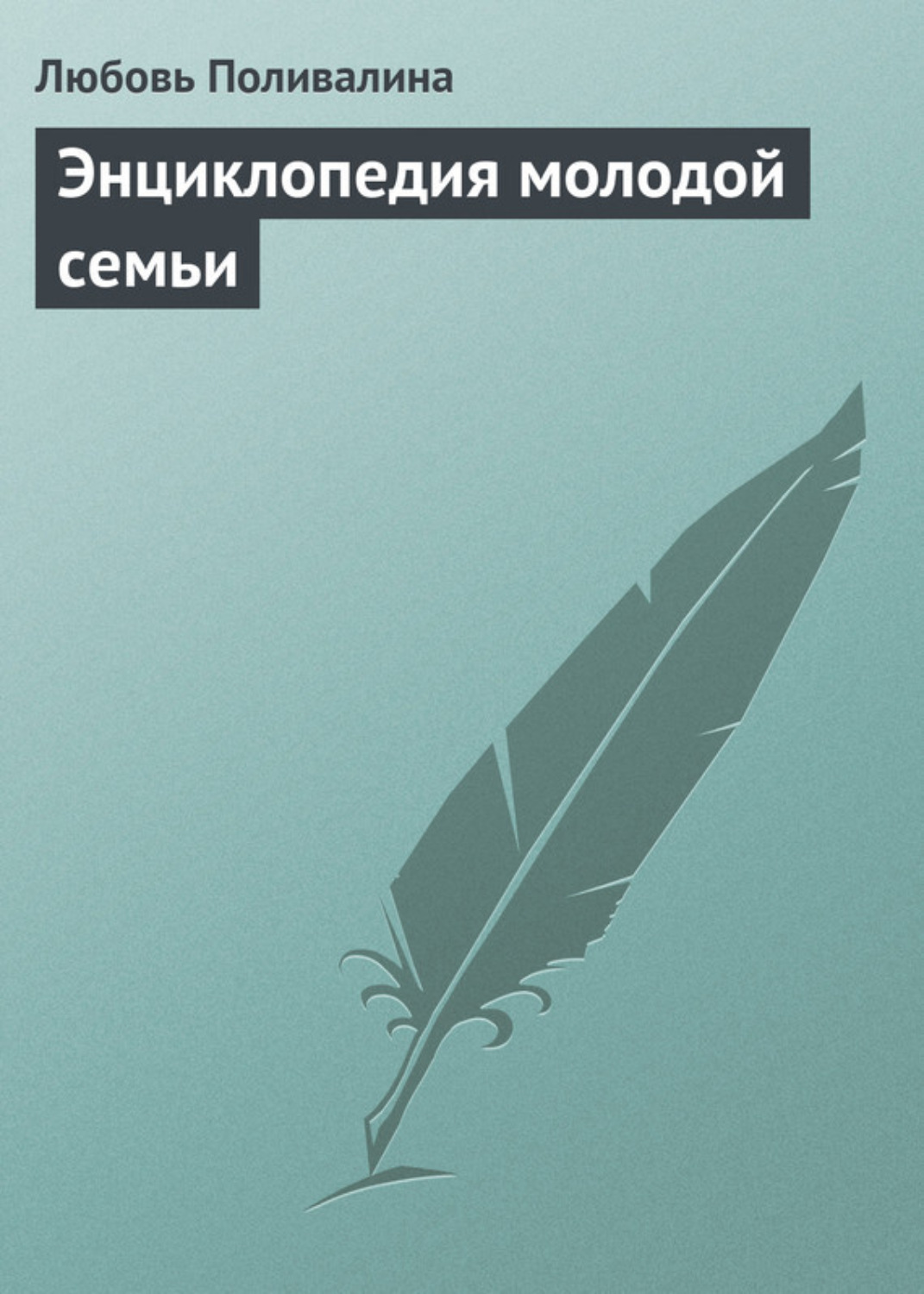 Обложка книги «Энциклопедия молодой семьи»