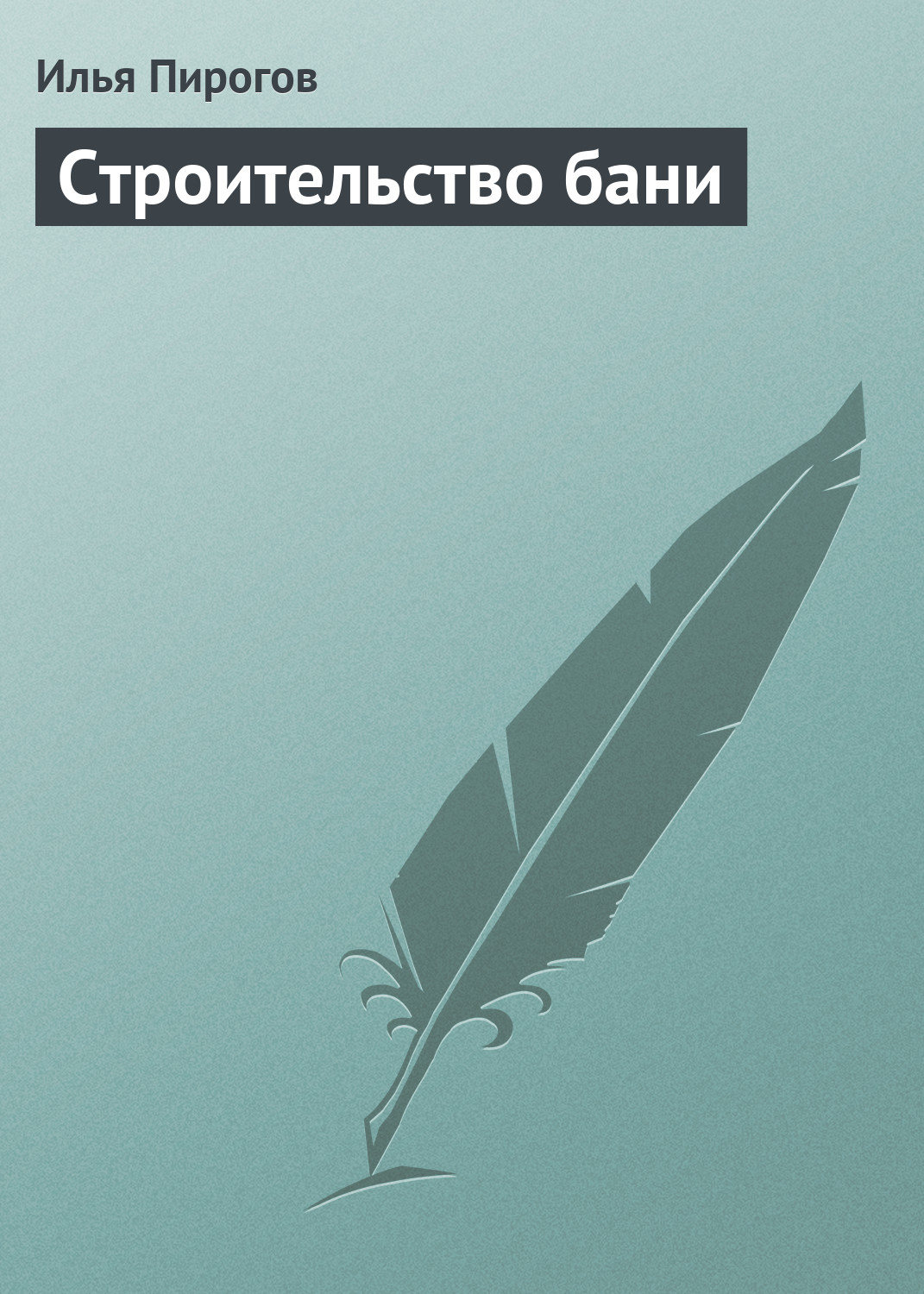 Обложка книги «Строительство бани»