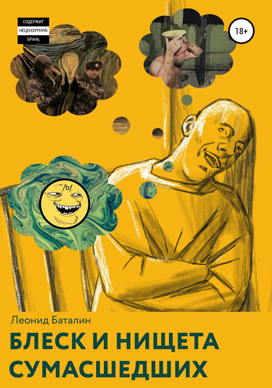 Обложка книги «Блеск и нищета сумасшедших»