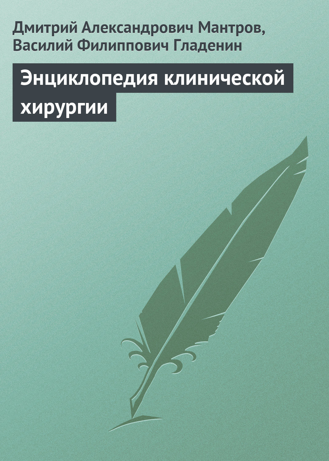 Обложка книги «Энциклопедия клинической хирургии»