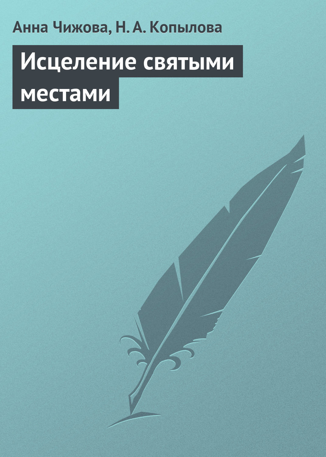 Обложка книги «Исцеление святыми местами»