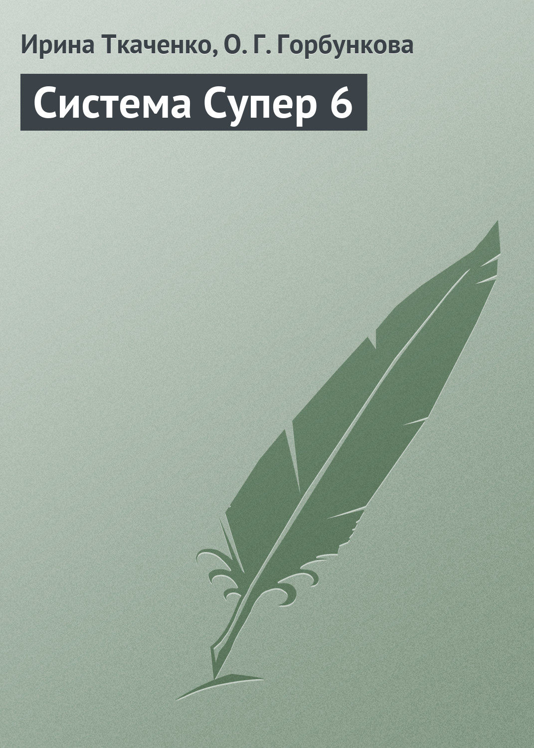 Обложка книги «Система Супер 6»