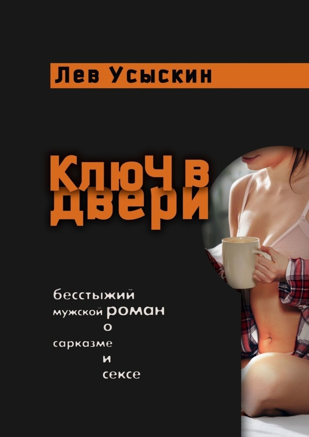 Обложка книги «Ключ в двери. Бесстыжий мужской роман о сарказме и сексе»