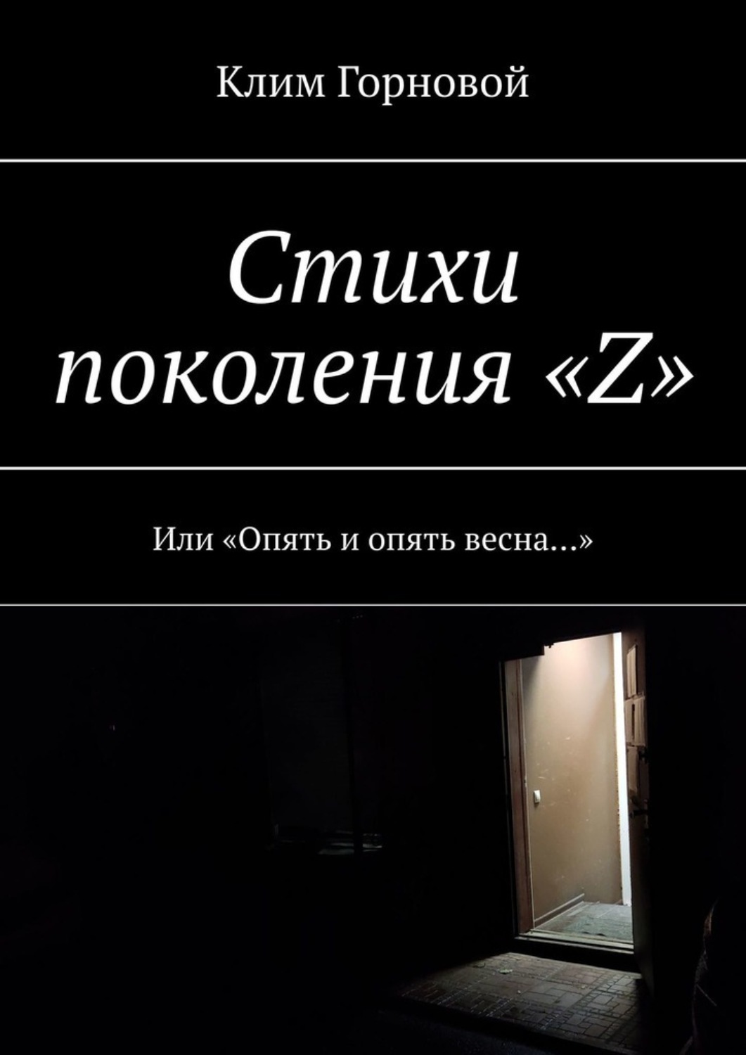Обложка книги «Стихи поколения «Z». Или «Опять и опять весна…»»