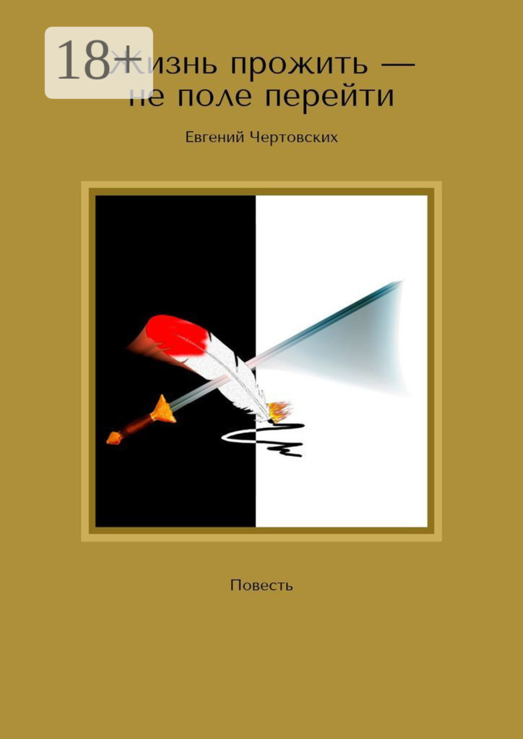 Обложка книги «Жизнь прожить – не поле перейти. Повесть»
