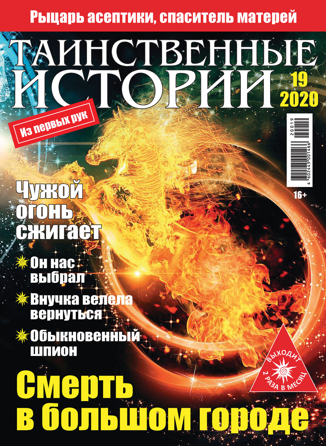 Обложка книги «Таинственные истории №19/2020»