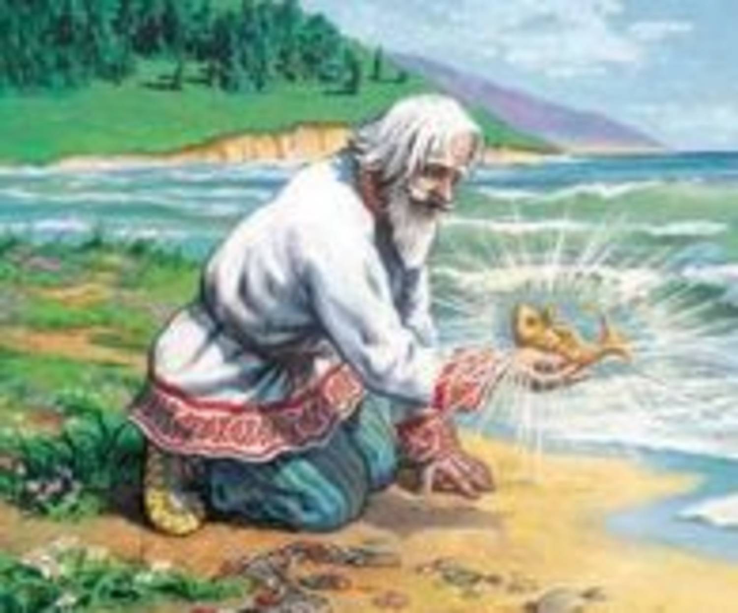 Обложка книги «Сказка о рыбаке и золотой рыбке»