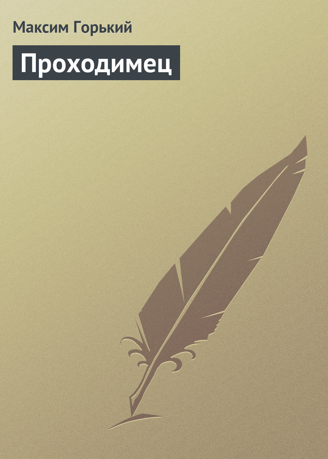 Обложка книги «Проходимец»