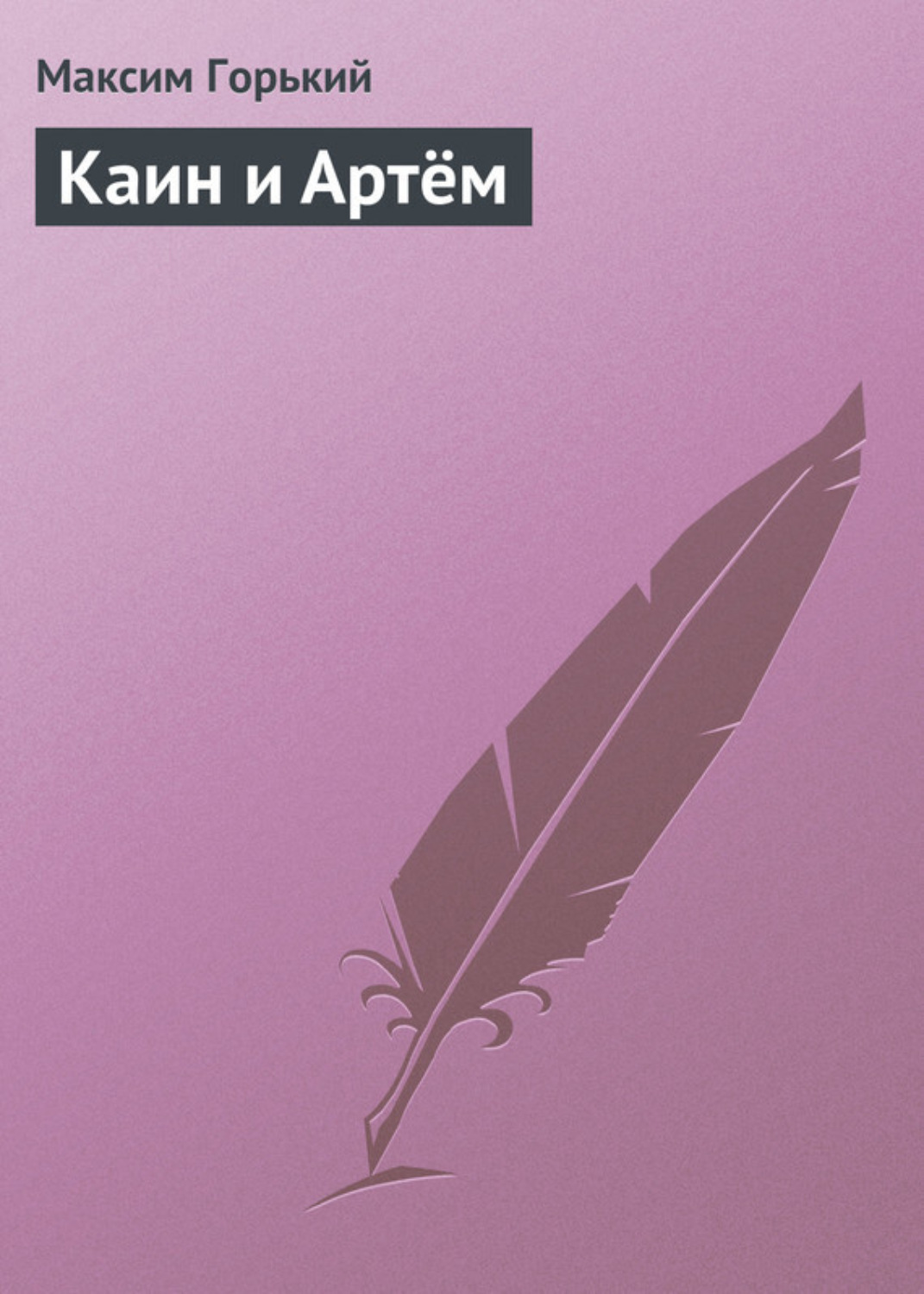 Обложка книги «Каин и Артём»