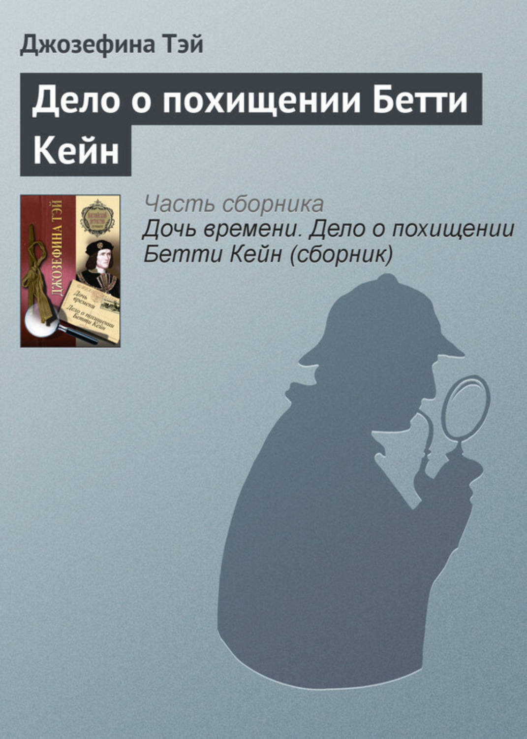 Обложка книги «Дело о похищении Бетти Кейн»
