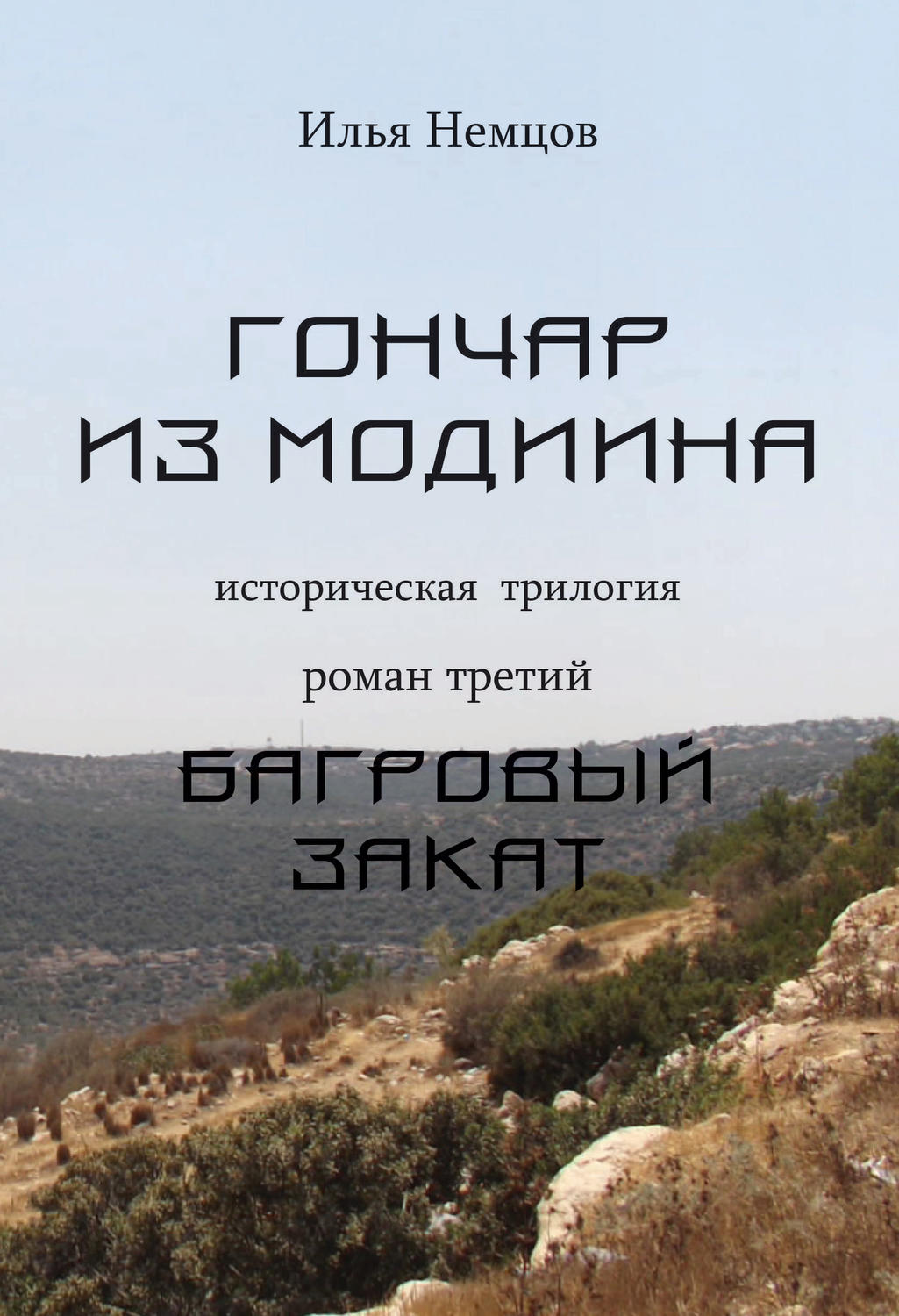 Обложка книги «Багровый закат»