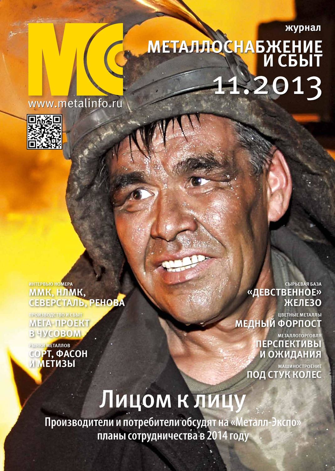 Обложка книги «Металлоснабжение и сбыт №11/2013»