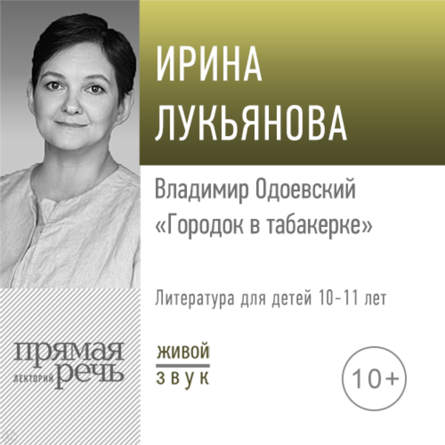 Обложка книги «Лекция «Владимир Одоевский „Городок в табакерке“»»