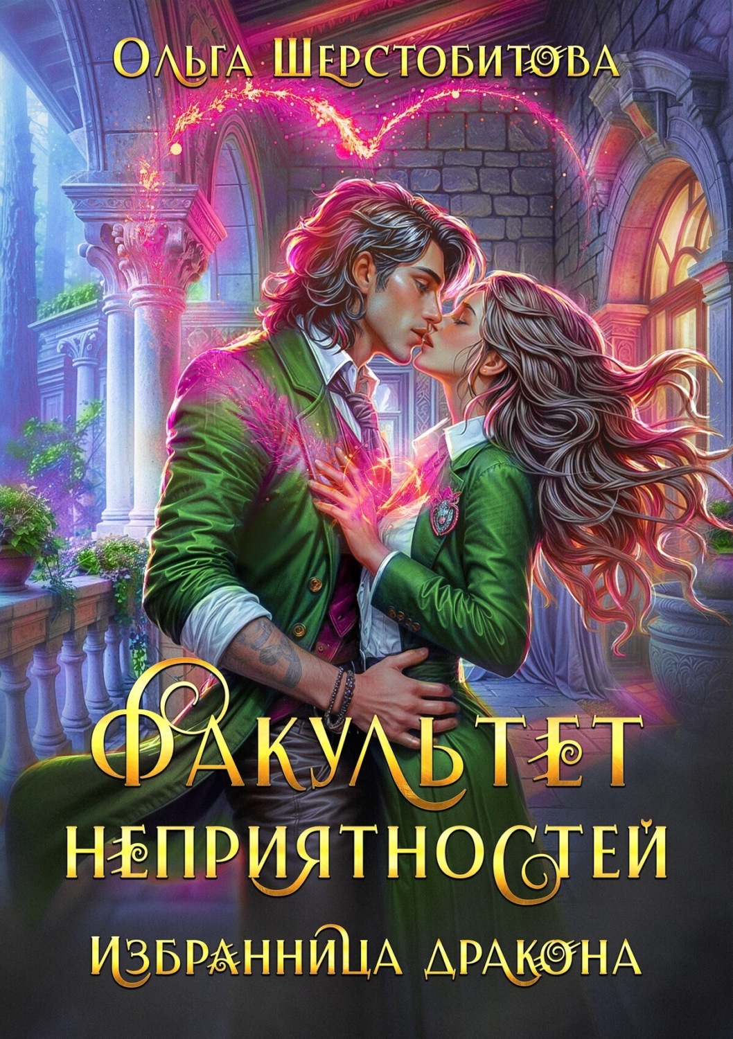 Обложка книги «Факультет неприятностей. Избранница дракона»