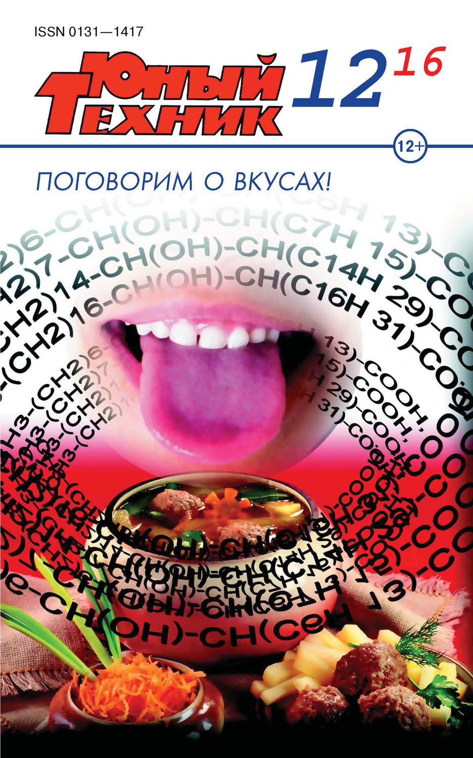 Обложка книги «Юный техник №12/2016»