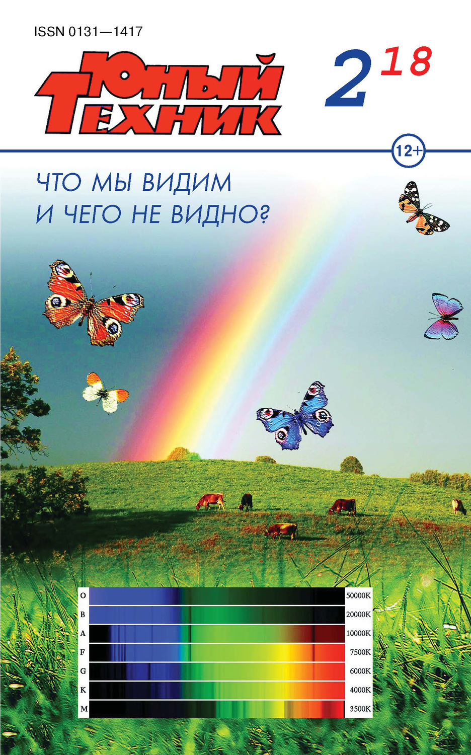 Обложка книги «Юный техник №02/2018»